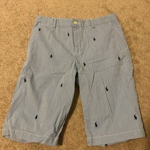 Blue Polo Ralph Lauren chino shorts. Medium